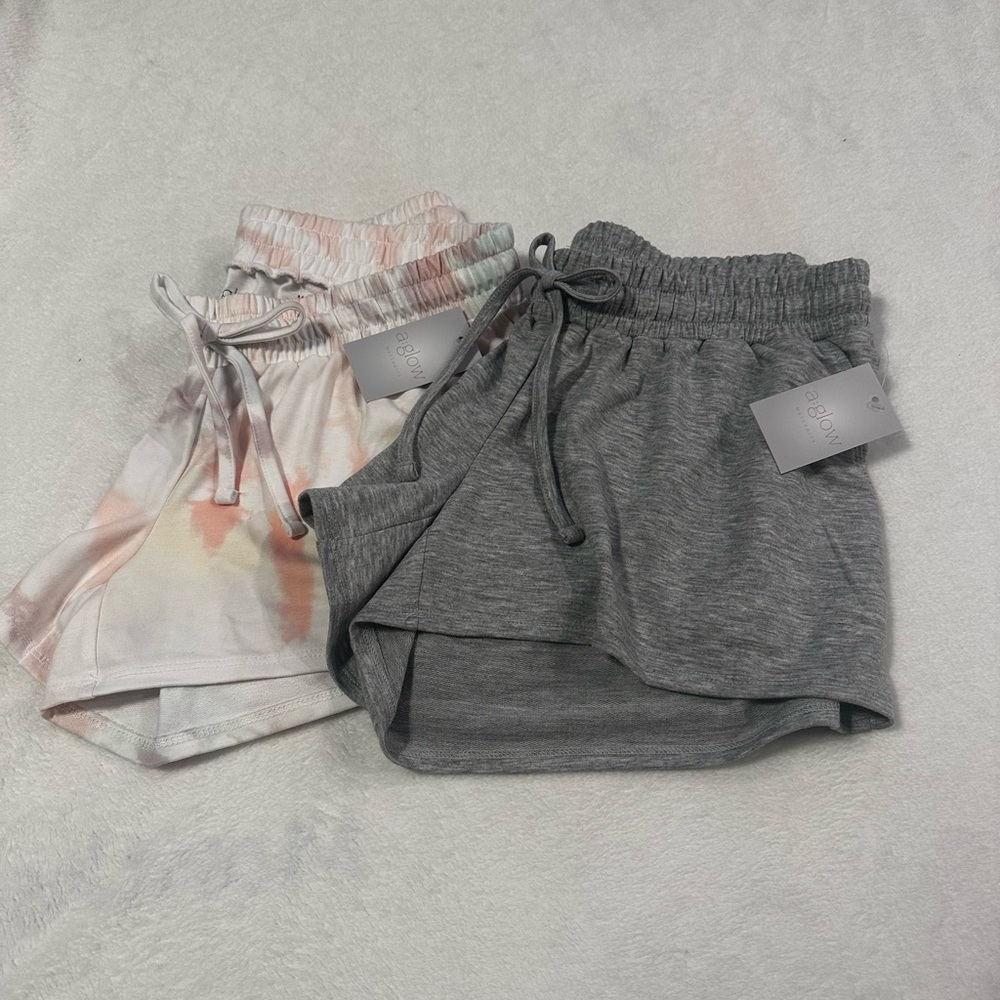 2 Pairs of Under Belly Maternity Shorts